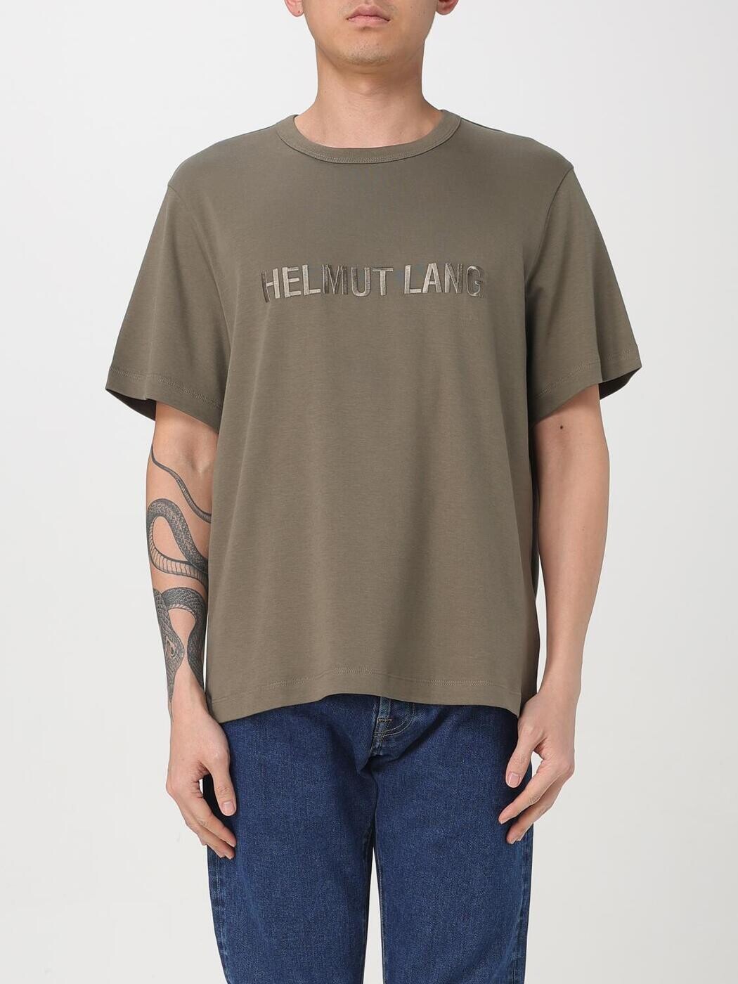 ヘルムートラング HELMUT LANG Tシャツ メンズ ベージュ T-shirts O04HM599 Beige 関税 送料無料 2025AW gi｜BRANDSHOP「il Tesoro」