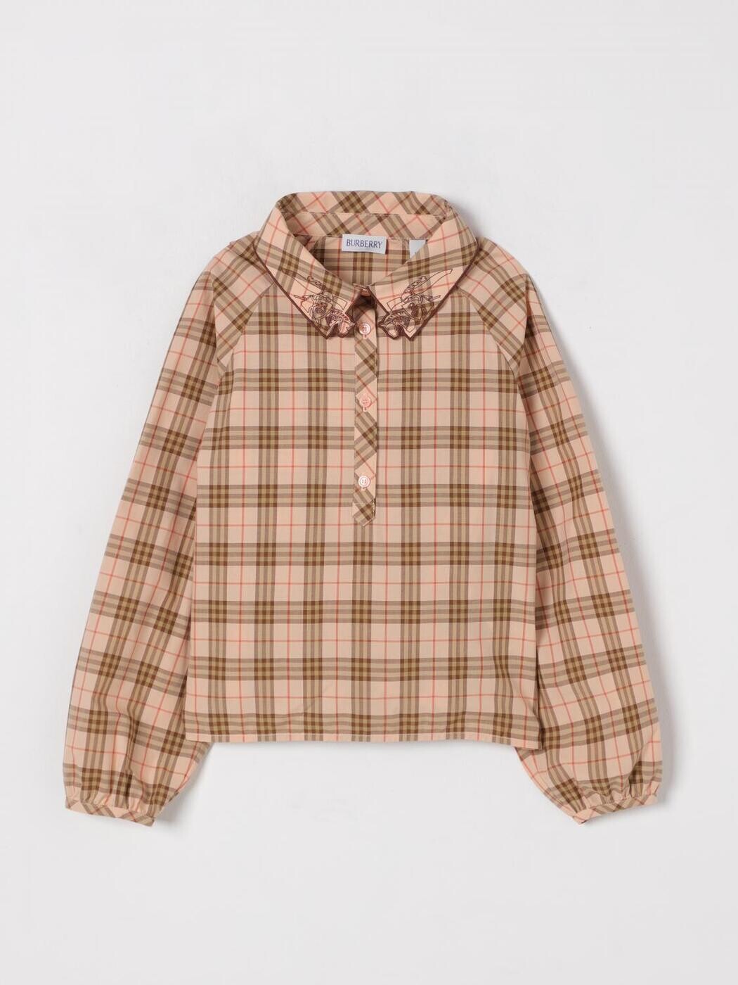 バーバリー BURBERRY フォーマルシャツ プルオーバー ガールズ ベージュ Formal shirts 8100065 関税 貨物輸送無料 2025SS gi