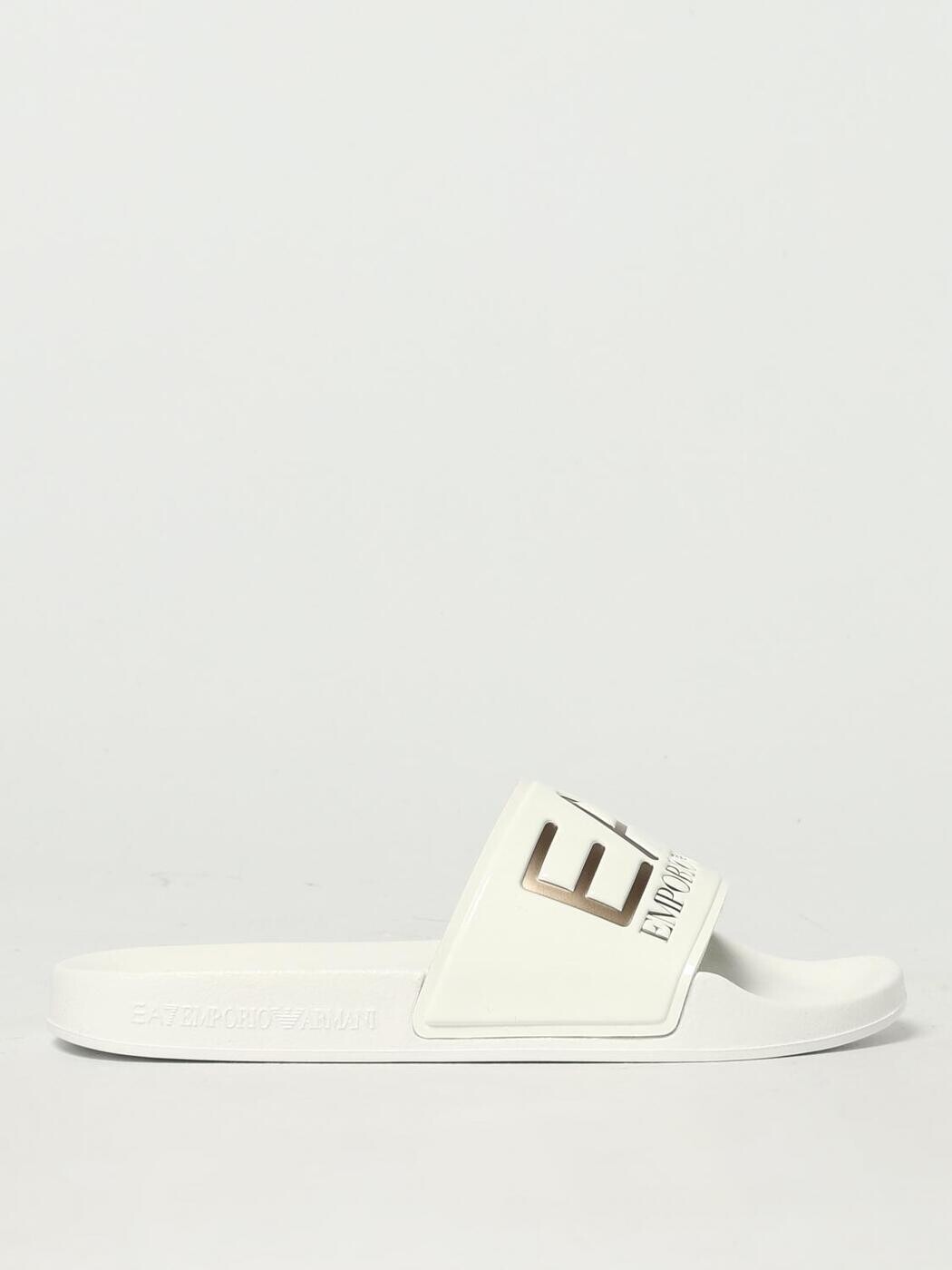 イーエーセブン EA7 フラットシューズ サンダル メンズ ホワイト Flat Shoes 7X000108AF15118 White 関税 送料無料 2025AW gi｜BRANDSHOP「il Tesoro」