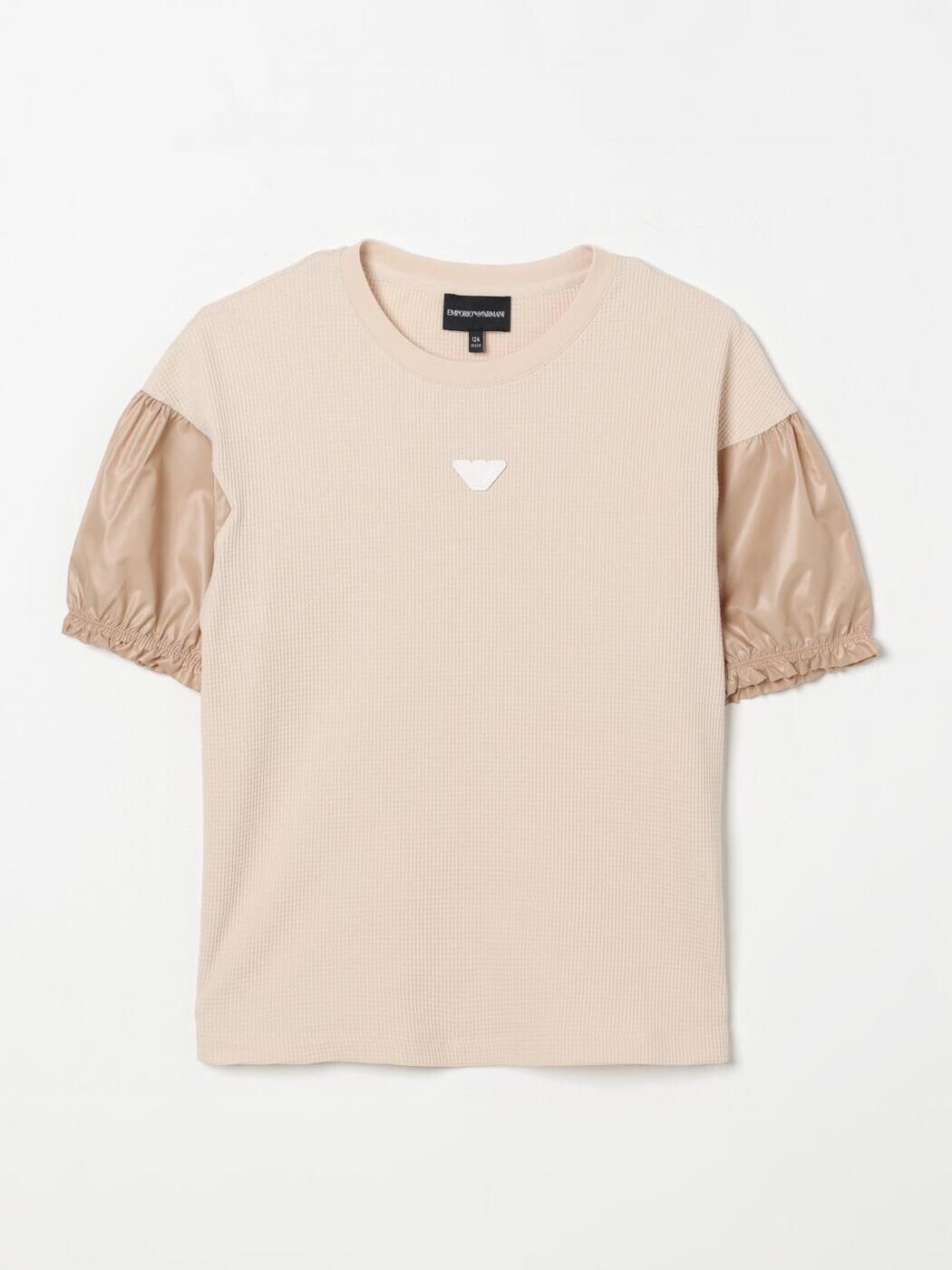 エンポリオ・アルマーニ EMPORIO ARMANI ロングスリーブTシャツ Tシャツ ガールズ Long sleeve t-shirts EG000152AF13575 Sand 関税 送料無料 2025SS gi|BRANDSHOP「il Tesoro」