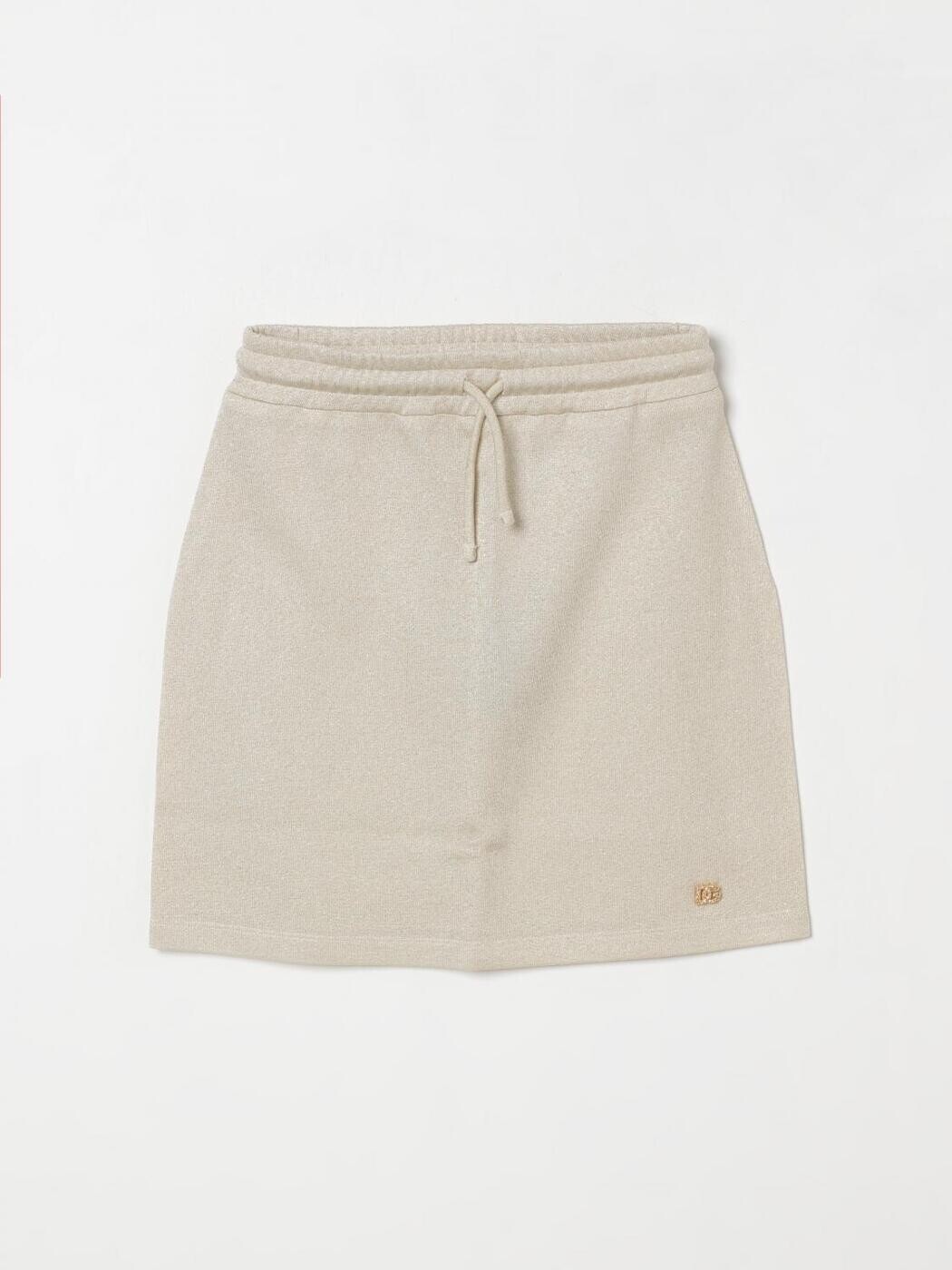 ドルチェ＆ガッバーナ DOLCE\u0026GABBANA ミニ御徒面子 スコート ガールズ ゴールド Mini-skirts L5JIA2G7O0U 関税 貨物輸送無料 2025AW gi
