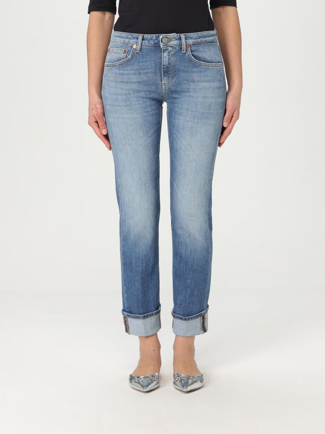 ドンダップ DONDUP デニム レディース ブルー Jeans DP801DSK297DJ09D Denim 関税 送料無料 2025SS gi|BRANDSHOP「il Tesoro」