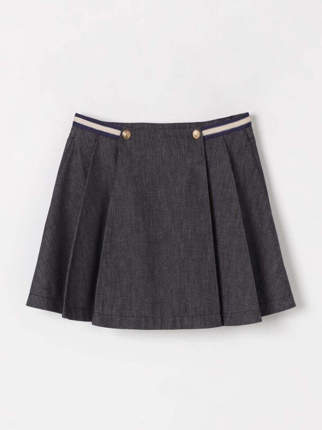 モンク軌跡 MONCLER ミニ御徒面子 スコート ガールズ 青碧 Mini-skirts 2D00001598DA 関税 貨物輸送無料 2025AW gi