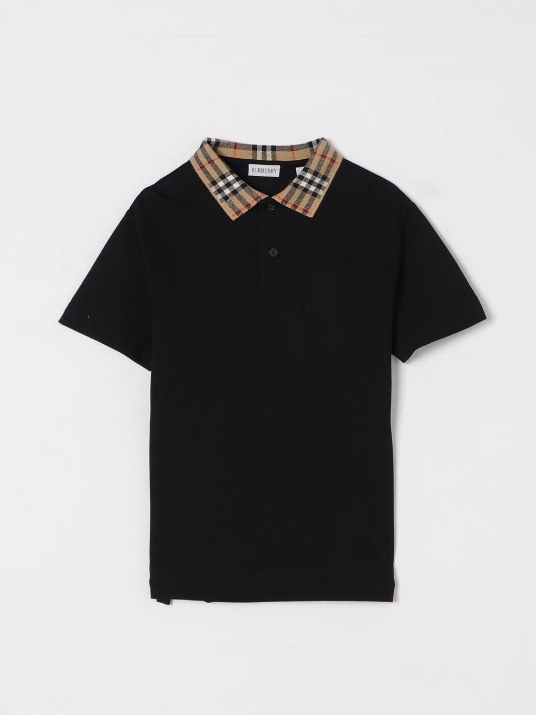 バーバリー BURBERRY スポーツシャツ トップス ボーイズ 黒いこと Polo shirts 8105570 ~ 関税 貨物輸送無料 2026SS gi