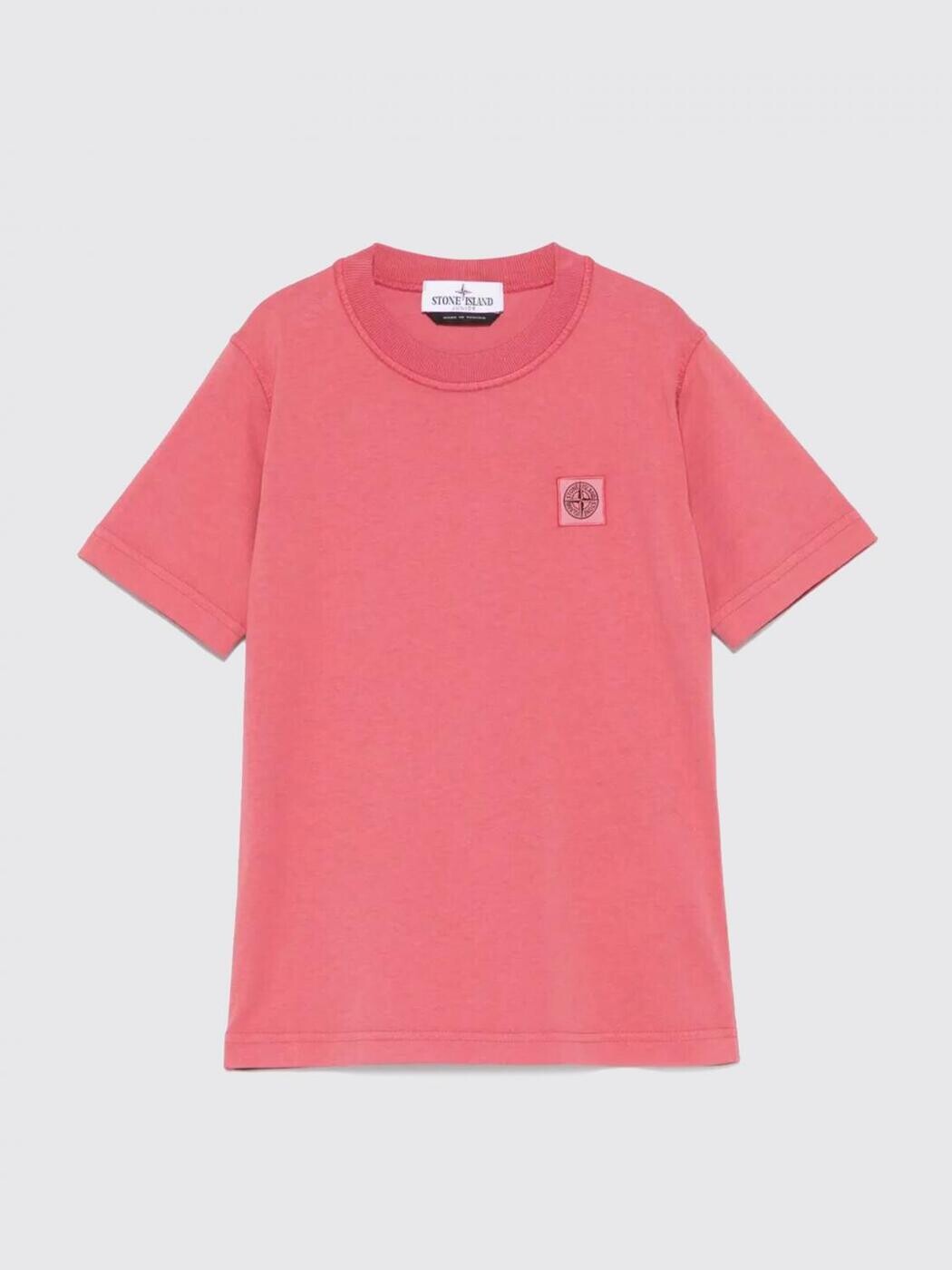 ストーン アイランド STONE ISLAND JUNIOR ロングスリーブTシャツ Tシャツ ボーイズ ピンク Long sleeve t-shirts 2100006S0050 Pink 関税 送料無料 2025AW gi|BRANDSHOP「il Tesoro」