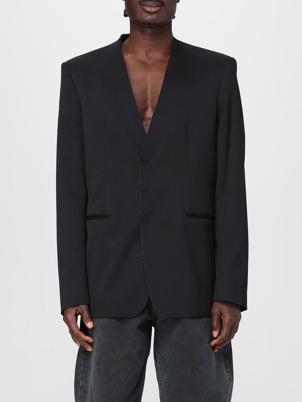 エムエムシックスメゾン マルジェラ MM6 MAISON MARGIELA ジャケット メンズ ブラック Jackets SH0BN0007M35153 Black 関税 送料無料 2026SS gi|BRANDSHOP「il Tesoro」