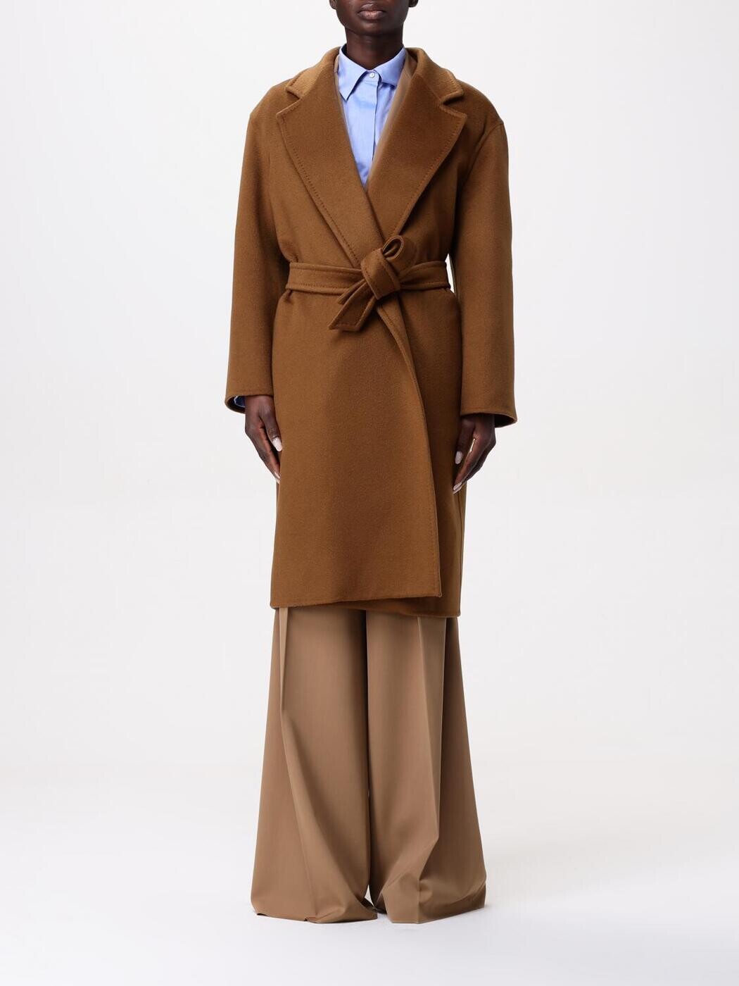 マックス パンパノウサギ MAX MARA トレンチコート 厚地の外套 レディース 赤銅色 Coats and trench coats 2511011101600 関税 貨物輸送無料 2026SS gi