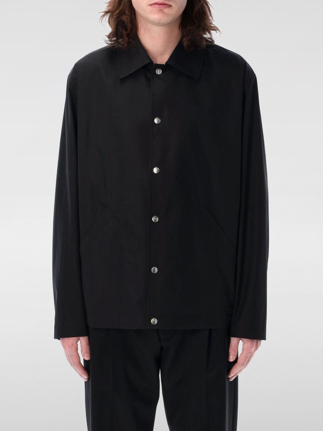 内鰓 サンダー JIL SANDER 上衣 メンズ 黒いこと Jackets J23BN0003J45026 関税 貨物輸送無料 2025AW gi