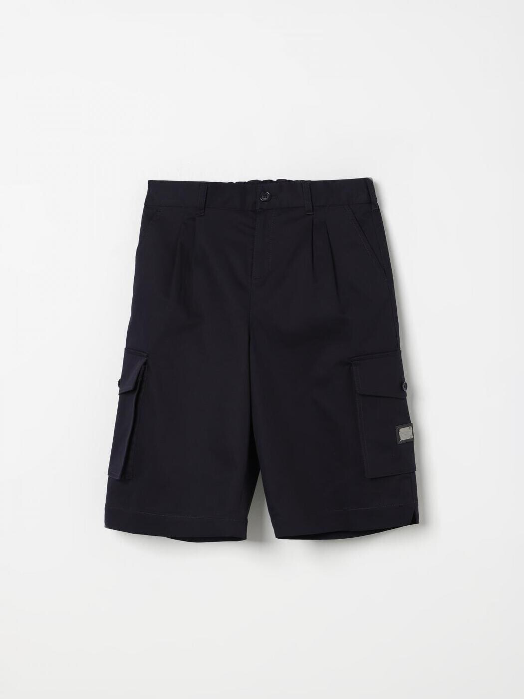 ドルチェ＆ガッバーナ DOLCE\u0026GABBANA 遊撃手ズボン下 ズボン下 さる股引き ボーイズ 青碧 Shorts L43Q70FUFL3 関税 貨物輸送無料 2025AW gi