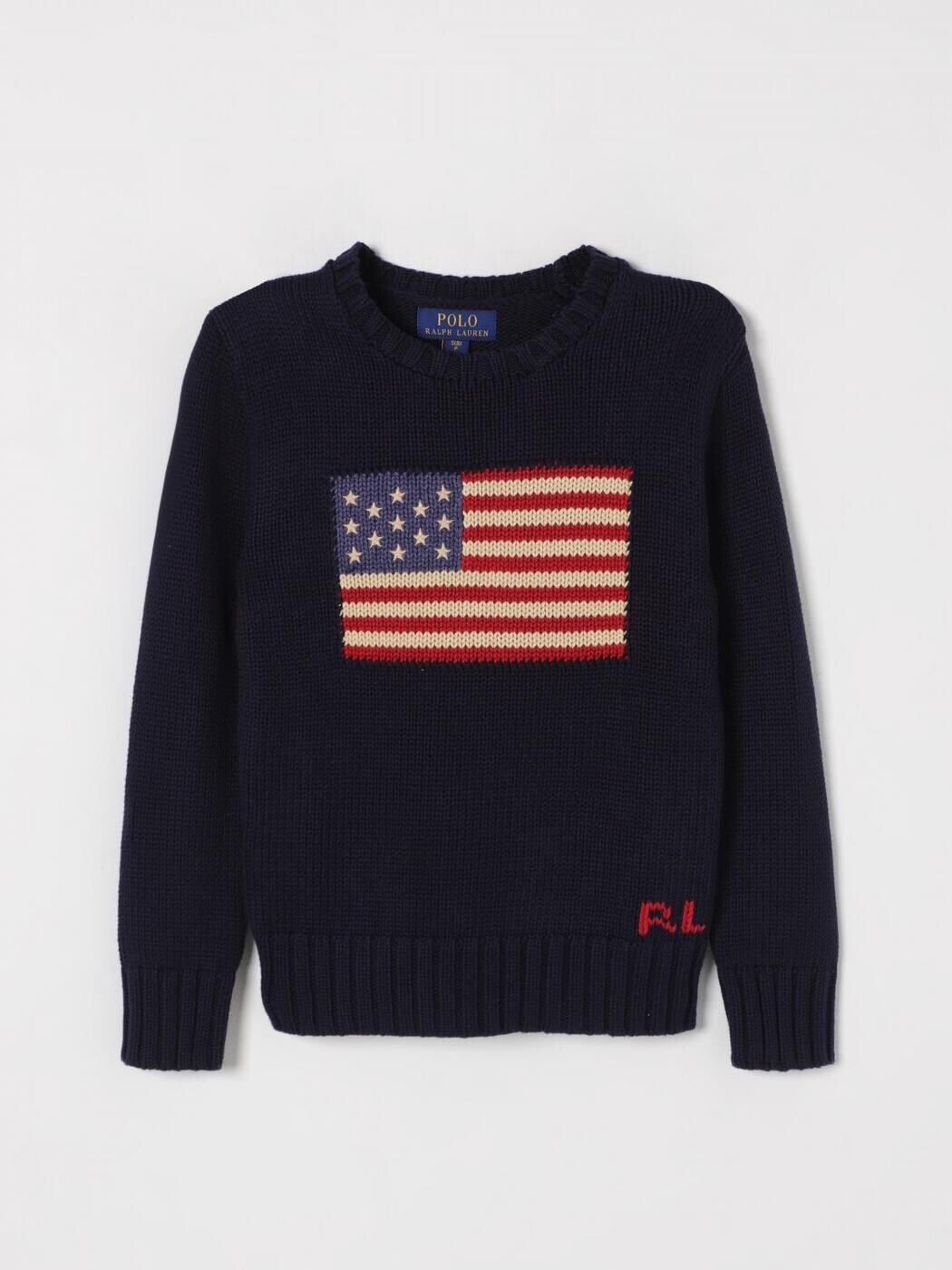ポロ・ラルフローレン POLO RALPH LAUREN クルーネックジャンパー ニットウェア ボーイズ ネイビー Crew neck jumpers 323668285001 ~ Navy 関税 送料無料 2025AW gi｜BRANDSHOP「il Tesoro」