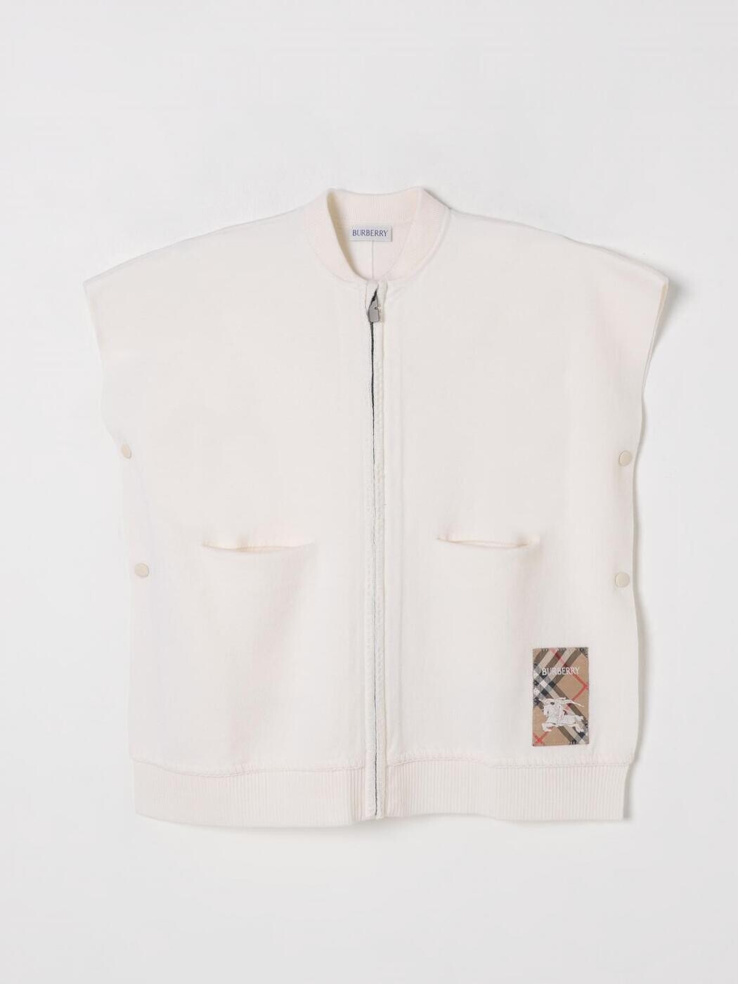 バーバリー BURBERRY 厚地の外套 ボーイズ 白いこと Coats 8104355 ~ 関税 貨物輸送無料 2025AW gi
