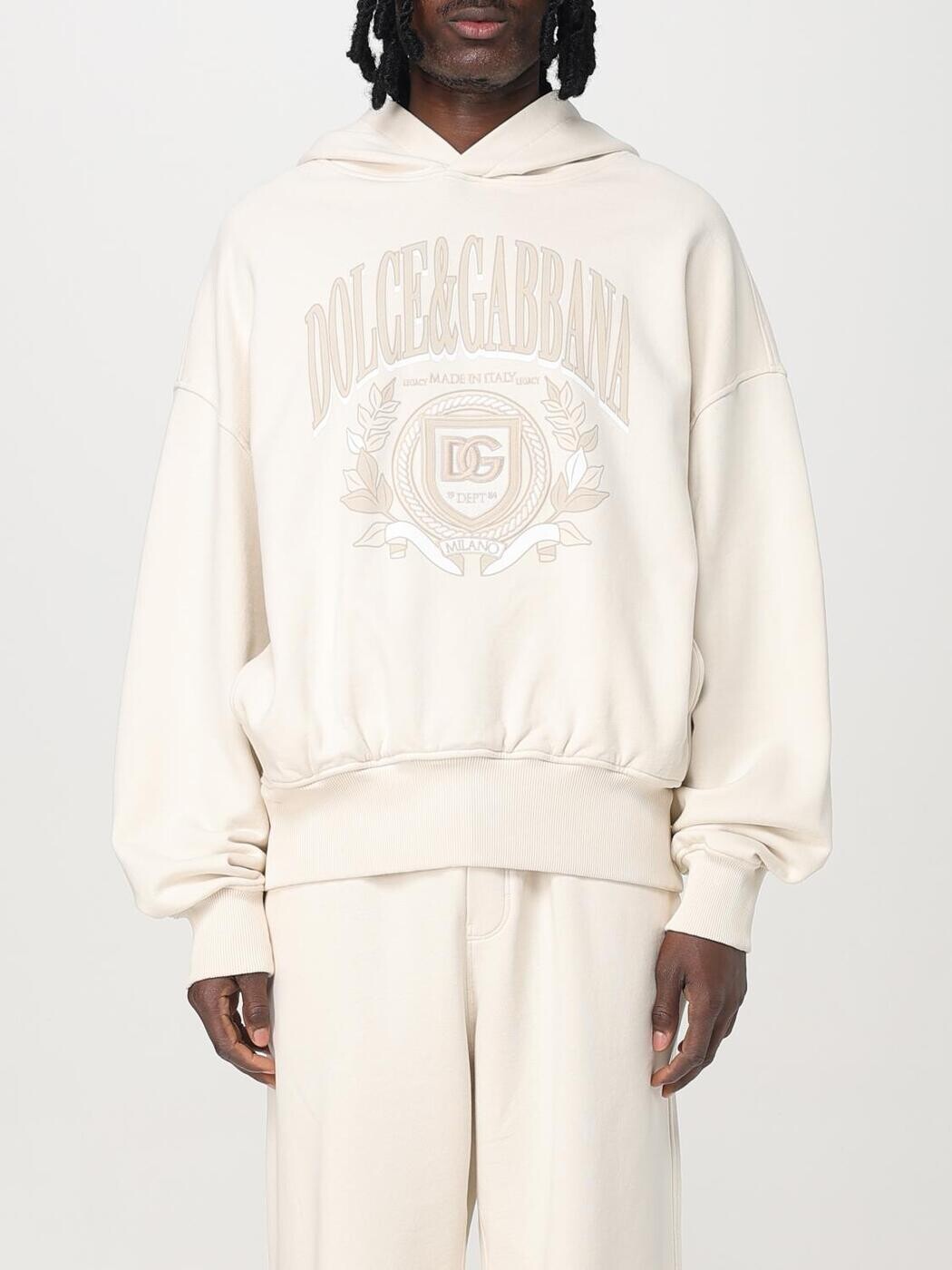 ドルチェ\u0026ガッバーナ DOLCE\u0026GABBANA トレイナー 調教師 メンズ ベージュ Sweatshirts G9BJGZG7O2J 関税 貨物輸送無料 2025AW gi