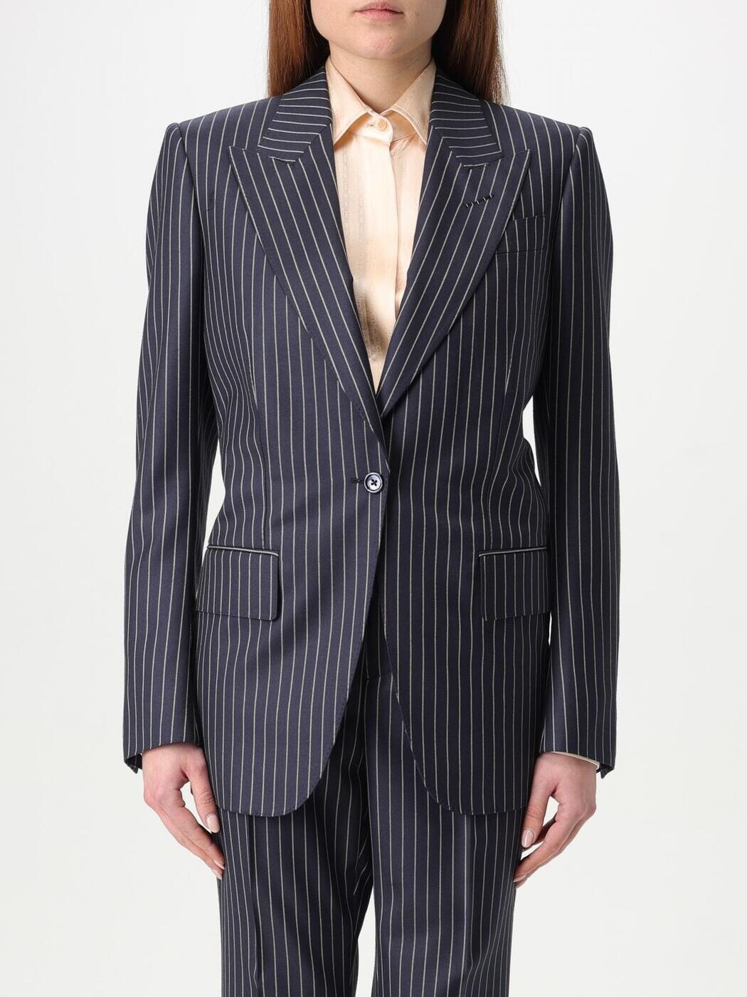トム ジェラルド・r・フォード TOM FORD 背広上衣 背広 上衣 レディース 青色 Suit Jackets GI3005FAX1404 関税 貨物輸送無料 2025SS gi レディースファッション-コート・ジャケット