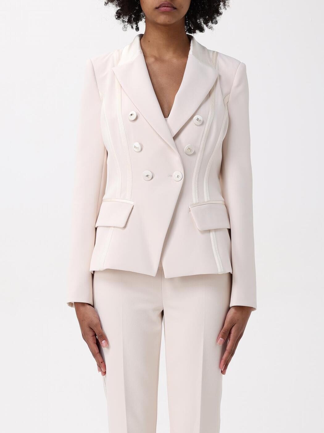 エリザベッタ フランキ ELISABETTA FRANCHI 背広上衣 背広 上衣 レディース Suit Jackets GI142 関税 貨物輸送無料 2025AW gi
