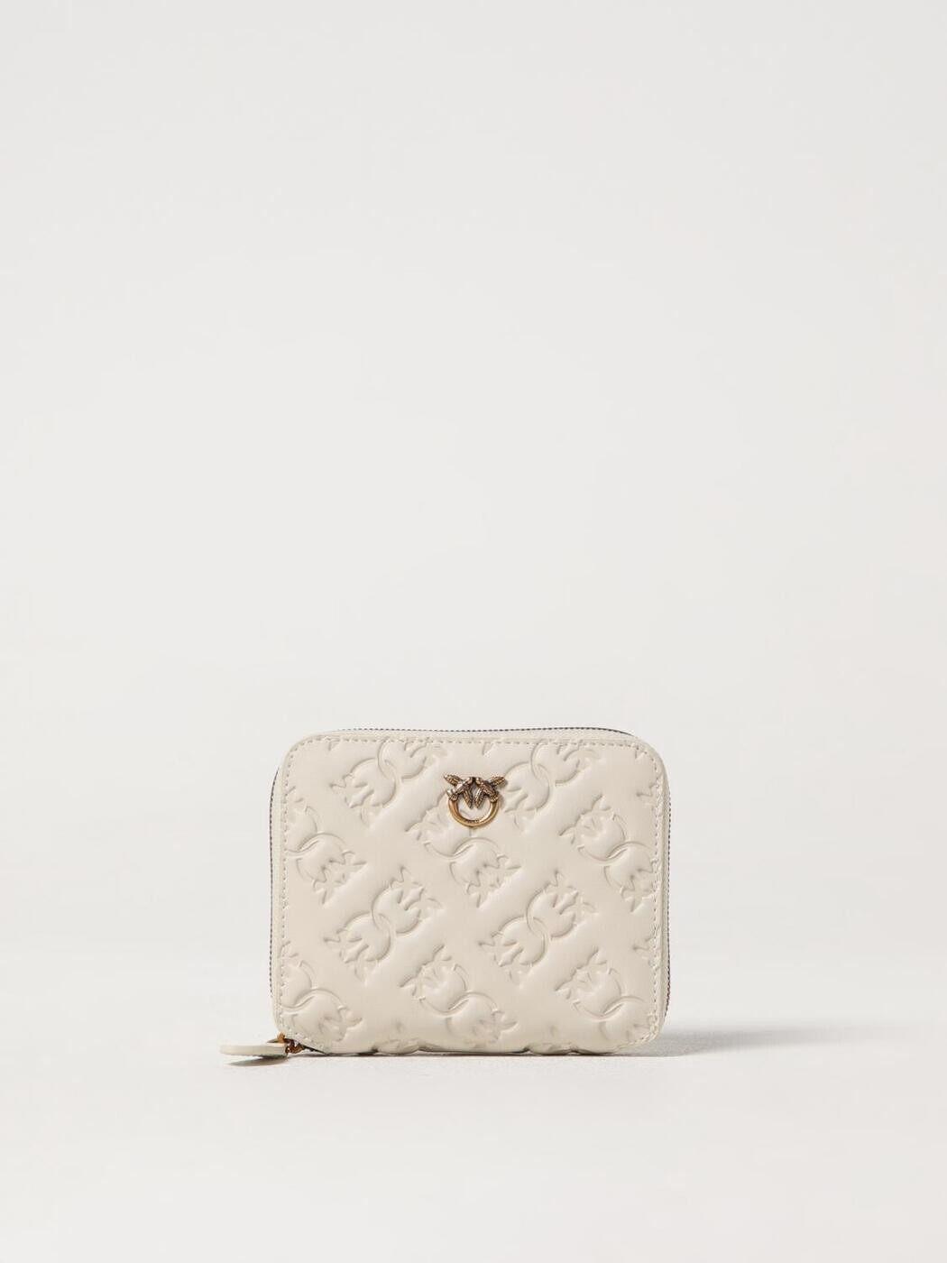 ピンコ PINKO 歌留多保持者 紙入れ レディース 白いこと Wallets and Card Holders 100249A1YB White 関税 貨物輸送無料 2025SS gi