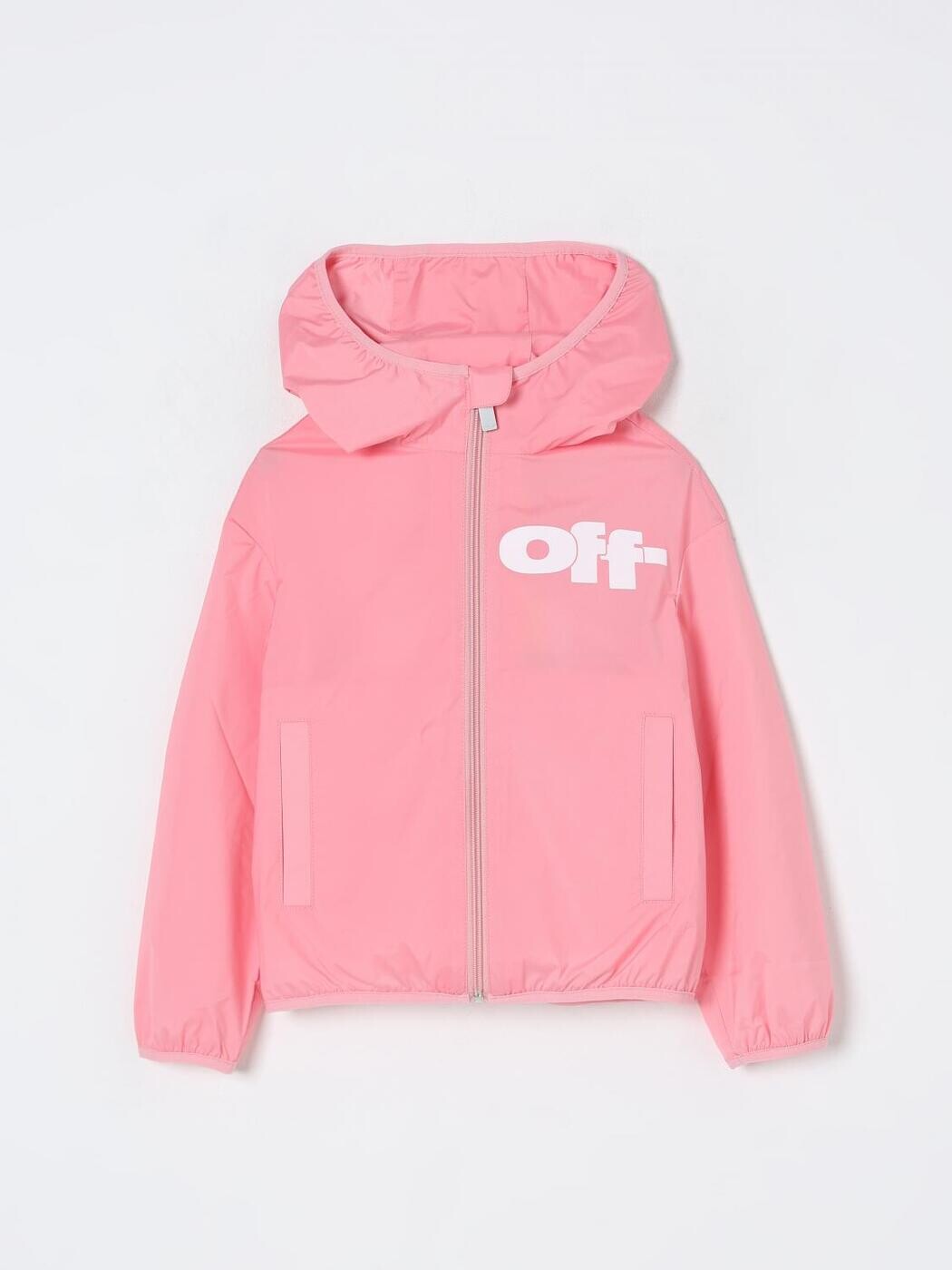 オフ 白いこと OFF-WHITE バイカージャケット 上衣 ガールズ さくら色 Biker jackets OGEB004S25FAB001 関税 貨物輸送無料 2025AW gi