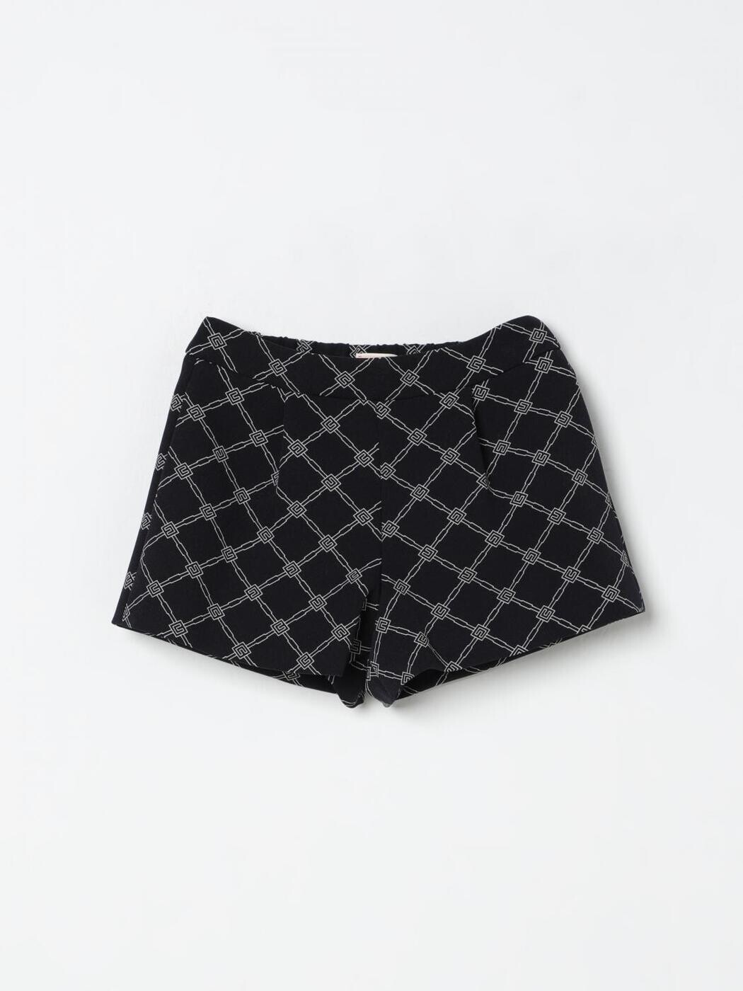 エリザベッタ フランキ ELISABETTA FRANCHI 天使の都市 MIA BAMBINA ズボン下 遊撃手ズボン下 ベビーユニセックス 黒いこと Shorts EGBE023GA018 関税 貨物輸送無料 2025AW gi