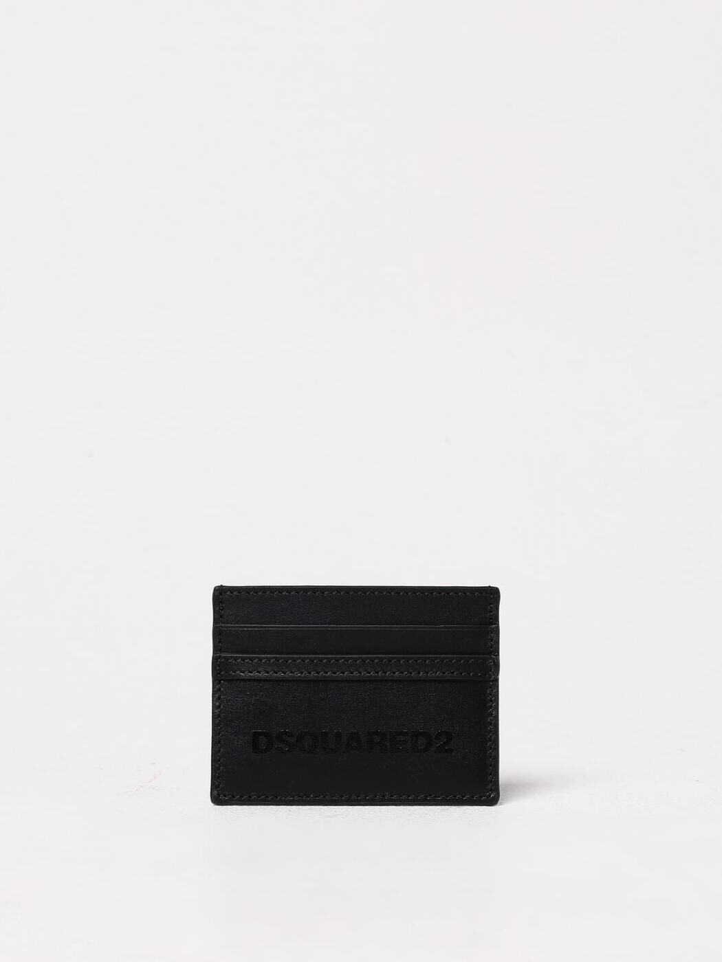 ディースクエアード DSQUARED2 カードホルダー 財布 メンズ ブラック Wallets and Card Holders CCM002701500001 Black 関税 送料無料 2025AW gi｜BRANDSHOP「il Tesoro」
