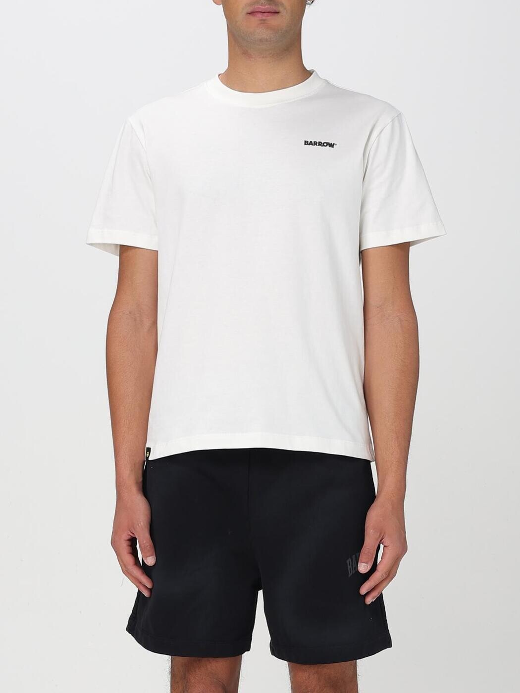 バロウ BARROW プルオーバー メンズ 白いこと T-shirts S5BWUATH084 関税 貨物輸送無料 2025AW gi