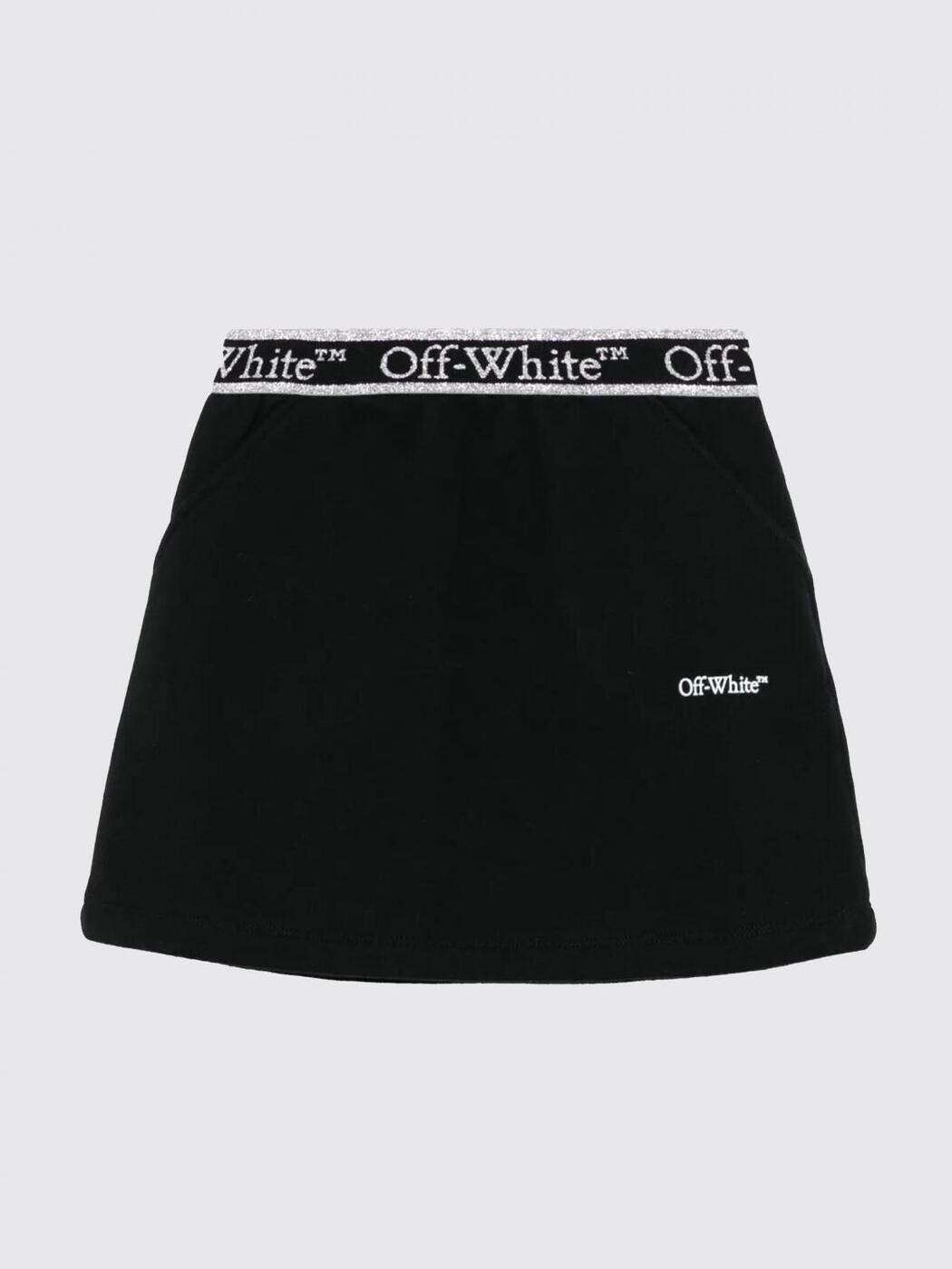 オフ 白いこと OFF-WHITE ミニ御徒面子 スコート ガールズ 黒いこと Mini-skirts OGCK001C99FLE003 関税 貨物輸送無料 2025AW gi