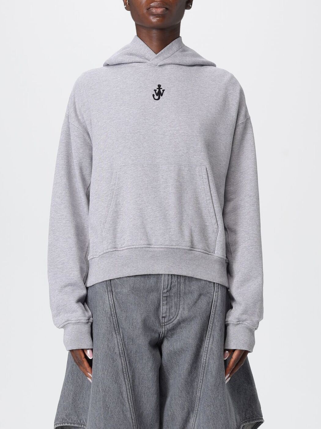 ジェイ ダブリュー アンダーソン J.W. ANDERSON 調教師 レディース 黒いこと Sweatshirts JW0216PG1719 関税 貨物輸送無料 2025AW gi