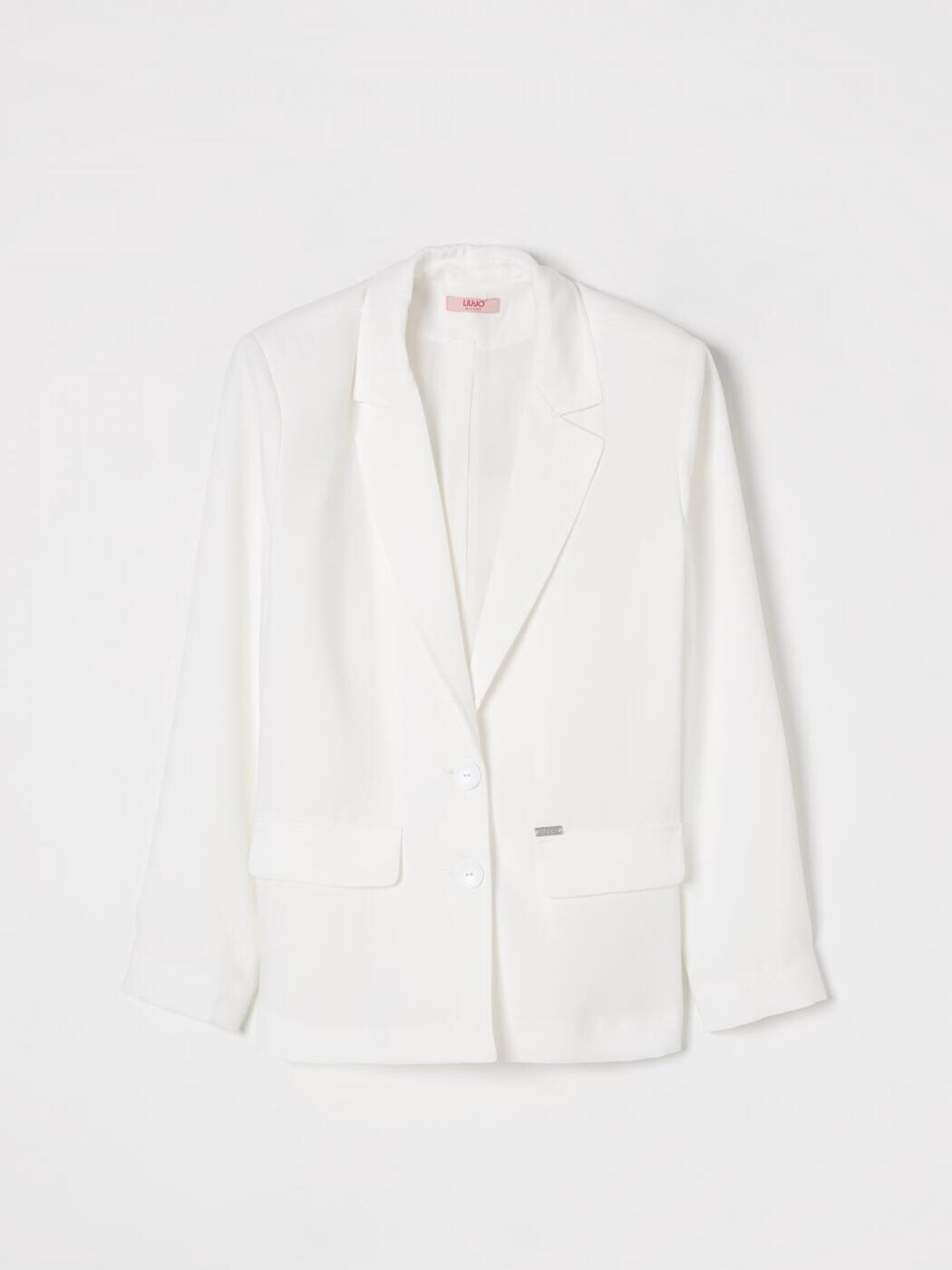 リュー ジョ&mdash; LIU JO バイカージャケット ジャケット ガールズ ホワイト Biker jackets GA5029T4508 White 関税 送料無料 2025AW gi｜BRANDSHOP「il Tesoro」