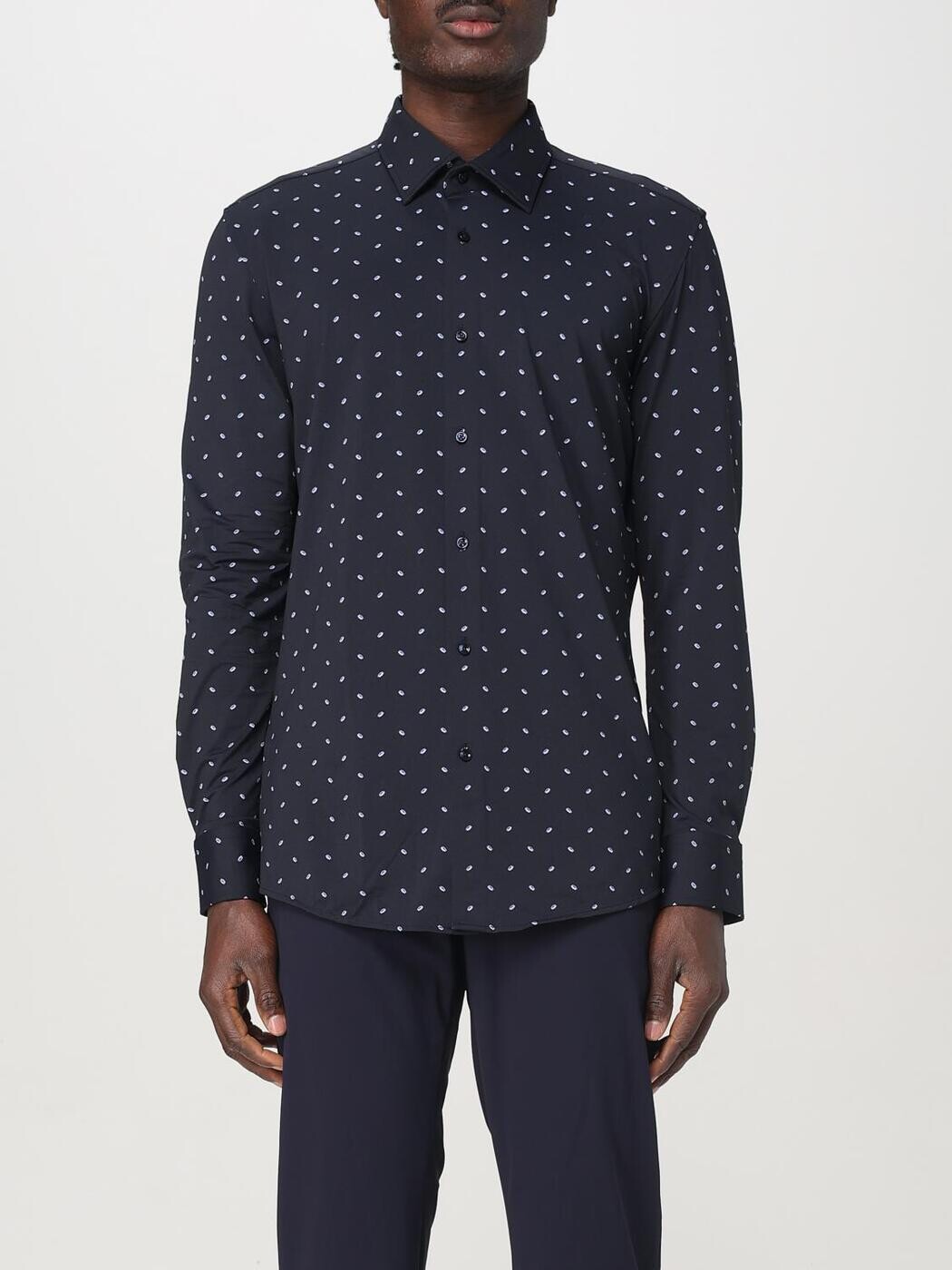 ボス BOSS シャツ メンズ ブルー Shirts 50527513 Blue 関税 送料無料 2025SS gi｜BRANDSHOP「il Tesoro」