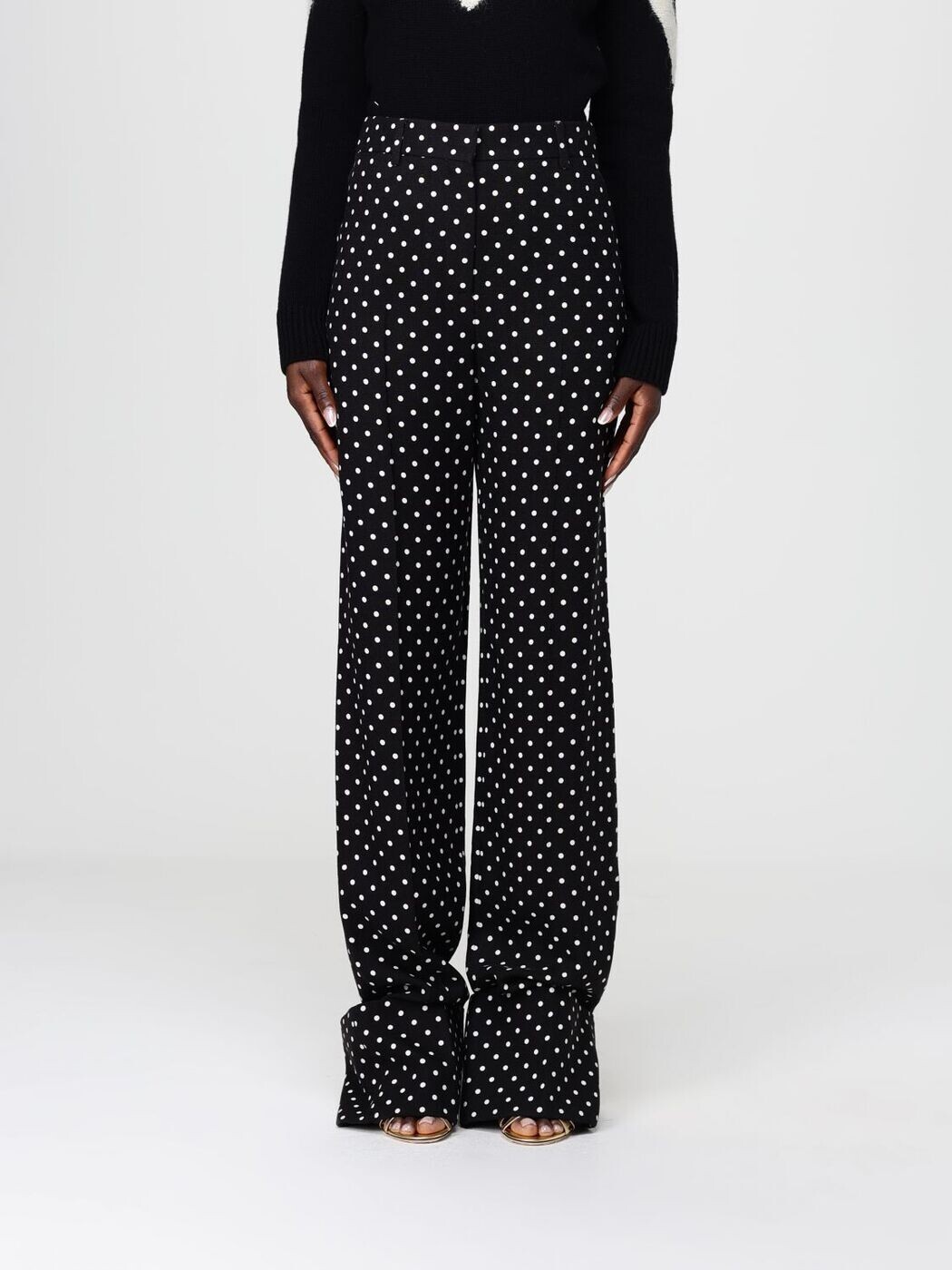 バレンチノ VALENTINO ズボン パンツ レディース ホワイト Trousers 6B0RB6F098S White 関税 送料無料 2025AW gi｜BRANDSHOP「il Tesoro」