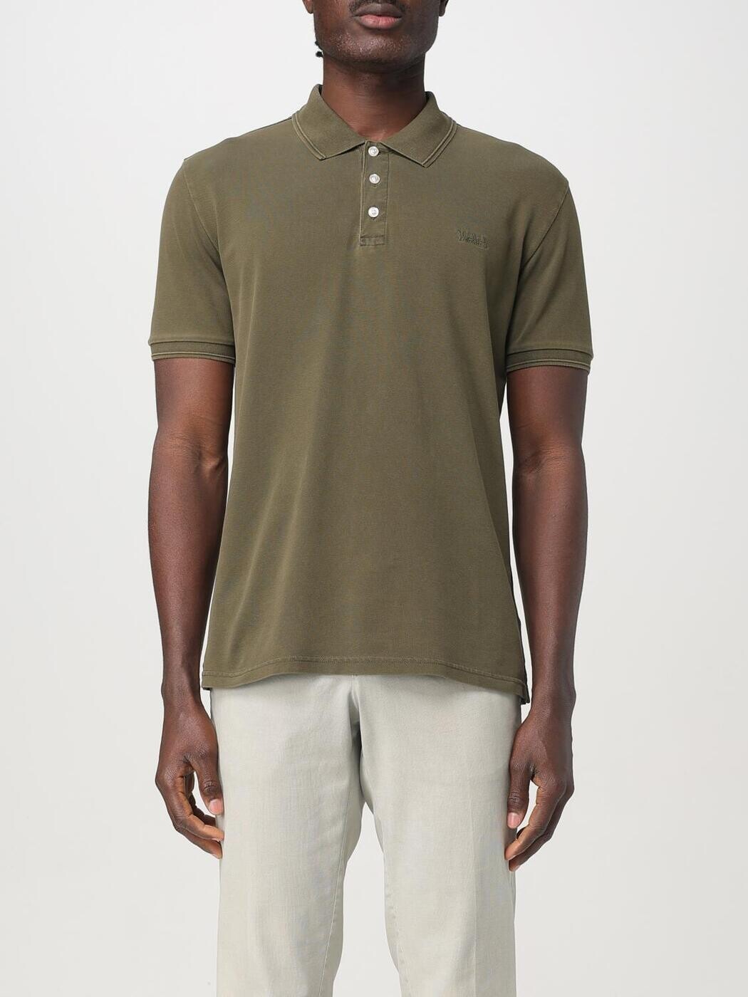 ウールリッチ WOOLRICH ポロシャツ メンズ グリーン Polo shirts CFWOPO0065MRUT1483 Green 関税 送料無料 2025AW gi|BRANDSHOP「il Tesoro」