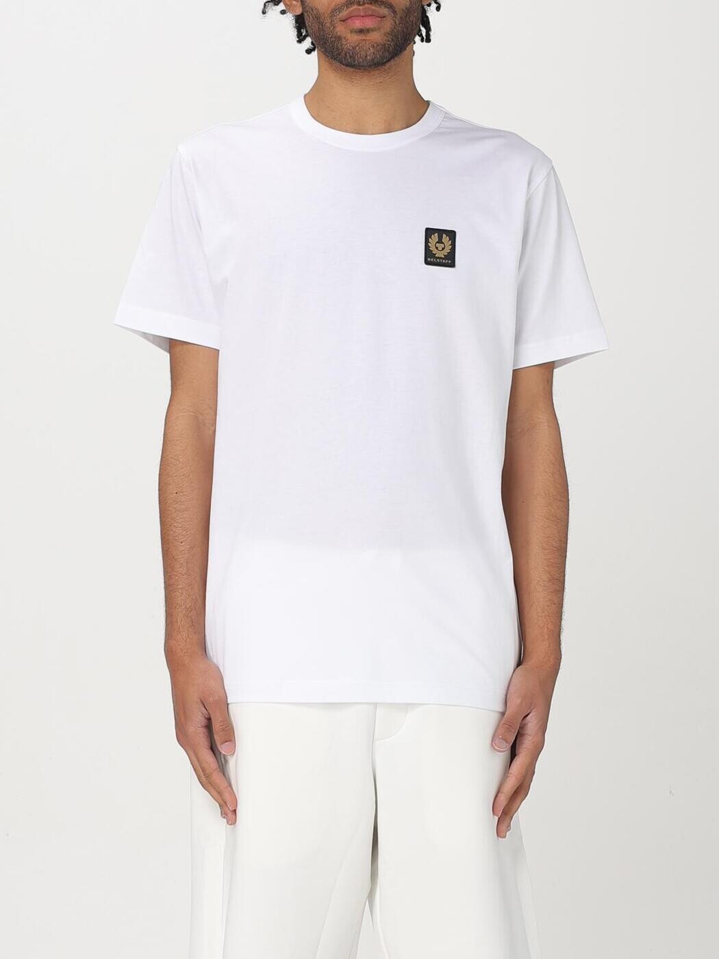 BELSTAFF BELSTAFF Tシャツ メンズ ホワイト T-shirts 100055 White 関税 送料無料 2026SS gi｜BRANDSHOP「il Tesoro」 15,750円