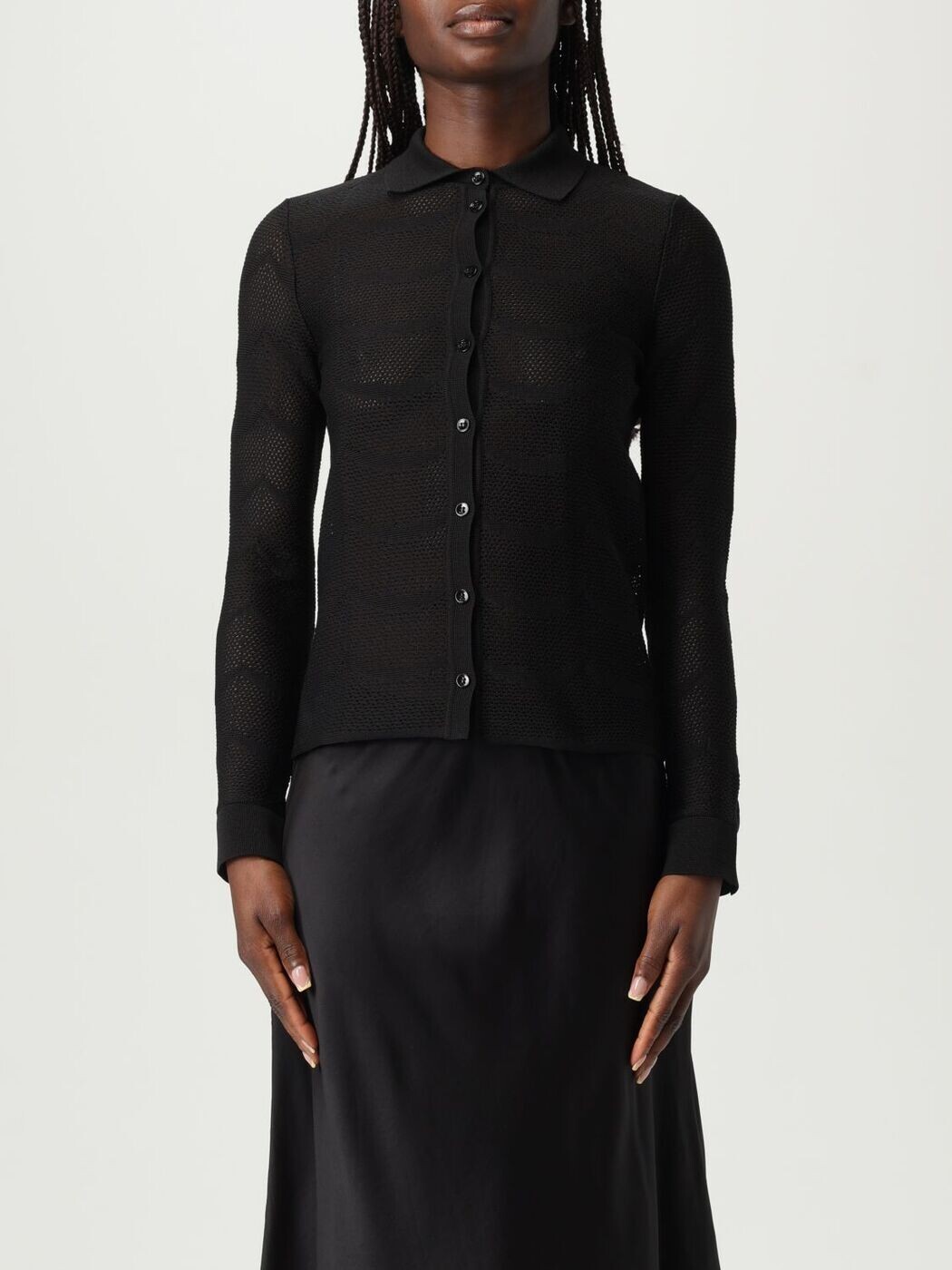 トム フォード TOM FORD シャツ レディース ブラック Shirts CAK373YAX844 Black 関税 送料無料 2025AW gi｜BRANDSHOP「il Tesoro」