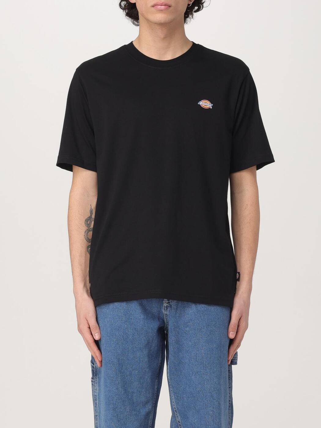 ディッキーズ DICKIES Tシャツ メンズ ブラック T-shirts DK0A4XDB Black 関税 送料無料 2025AW gi|BRANDSHOP「il Tesoro」