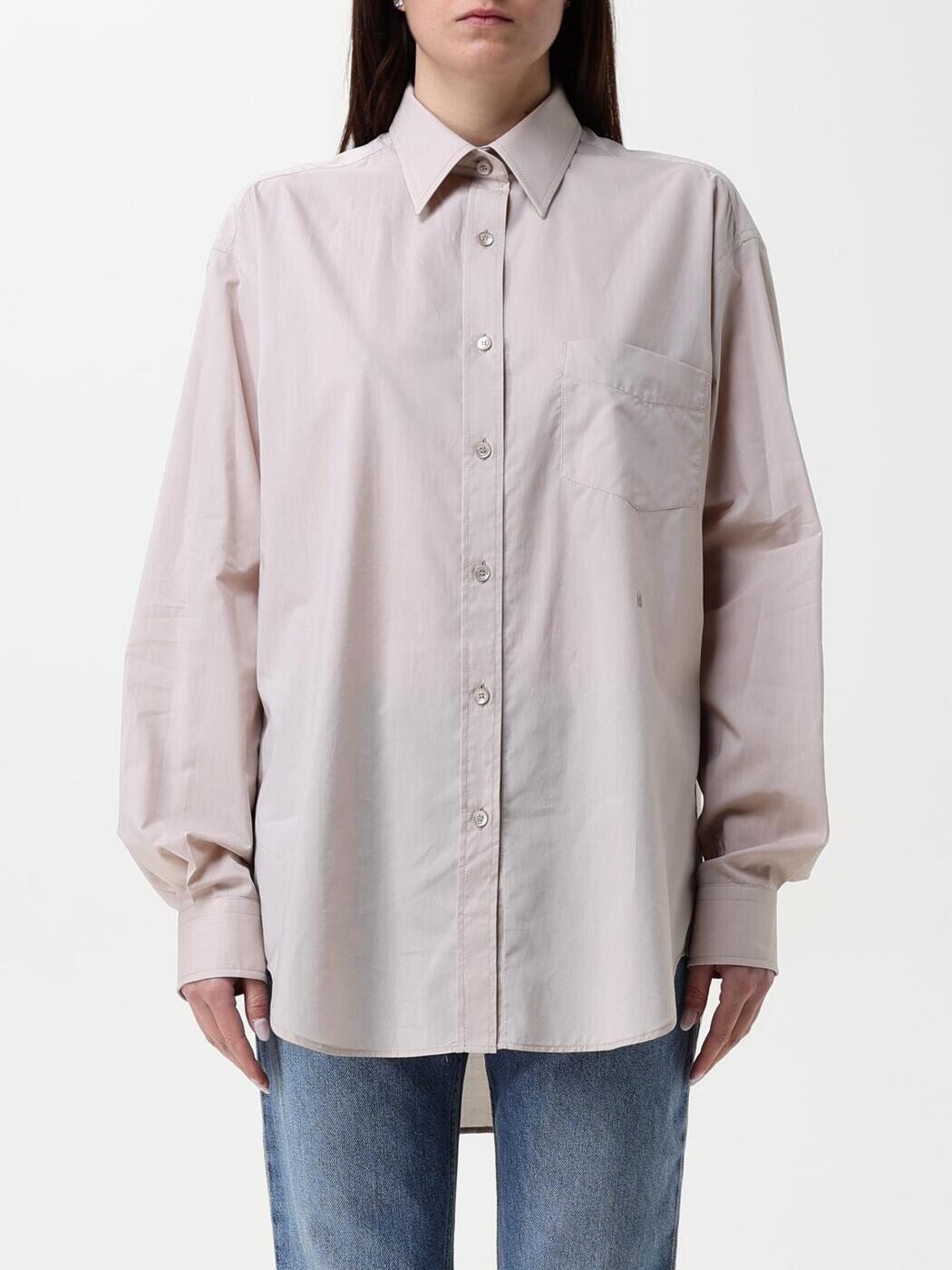 モスキーノクチュール MOSCHINO COUTURE シャツ レディース ベージュ Shirts 02010534 Beige 関税 送料無料 2025AW gi｜BRANDSHOP「il Tesoro」