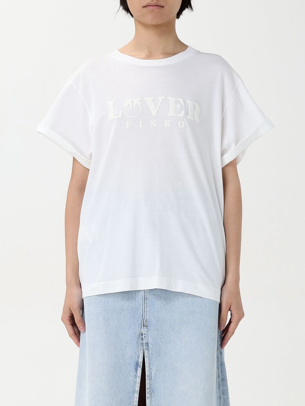 ピンコ PINKO ポロシャツ Tシャツ レディース ホワイト T-shirts and polo shirts 104605A2D1 White 関税 送料無料 2025SS gi|BRANDSHOP「il Tesoro」