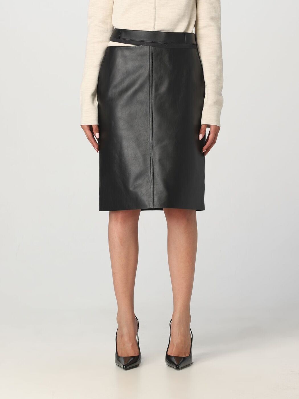 フェンディ FENDI スコート レディース 黒いこと Skirts FPD774AQ31 関税 貨物輸送無料 2025AW gi