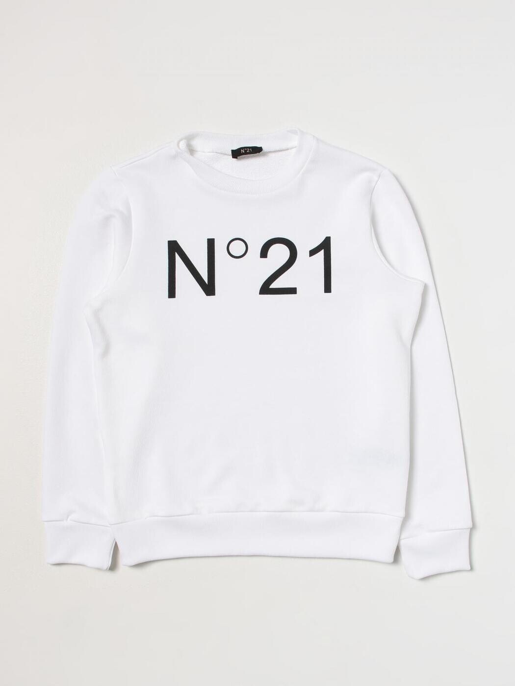 ヌメロ ヴェントゥーノ N 21 クルーネックジャンパー ニットウェア ボーイズ ホワイト Crew neck jumpers N21588N0154 関税 送料無料 2026SS gi