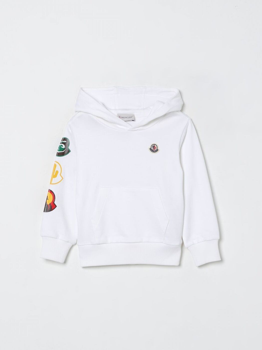 モンク軌跡 MONCLER クルーネックジャンパー 編み物御召しもの ボーイズ 白いこと Crew neck jumpers 8G00018809AG 関税 貨物輸送無料 2025AW gi