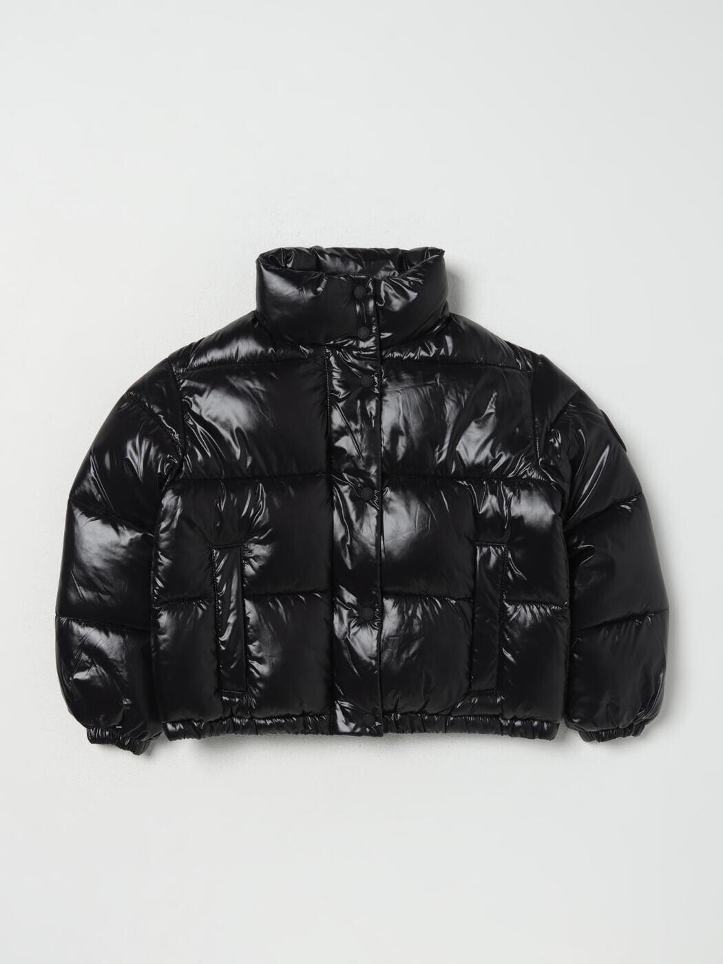 セーブ・ザ・ダック SAVE THE DUCK バイカージャケット 上衣 ガールズ 黒いこと Biker jackets J31326GLUCK17 関税 貨物輸送無料 2023AW gi