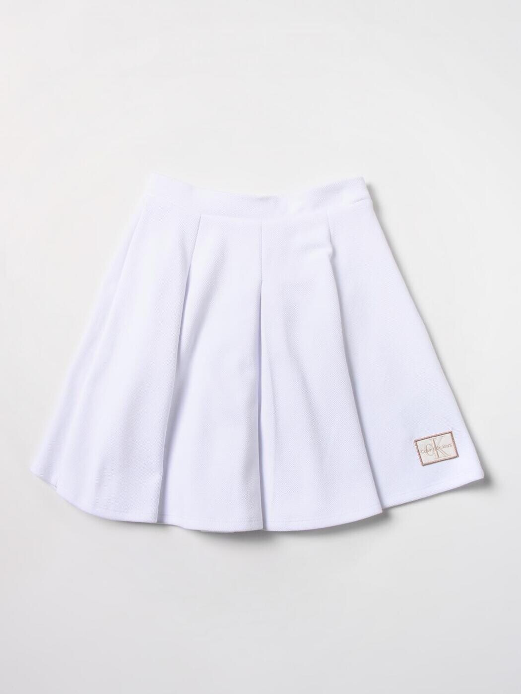 カルバン クラはたご屋 CALVIN KLEIN ミニ御徒面子 スコート ガールズ 白いこと Mini-skirts IG0IG01993 関税 貨物輸送無料 2025AW gi