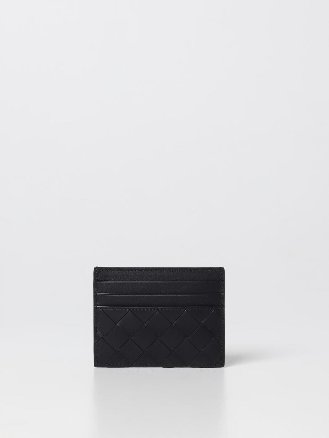 ボッテガ ヴェネタ BOTTEGA VENETA 歌留多保持者 紙入れ メンズ 黒いこと Wallets and Card Holders 743209VCPQ3 関税 貨物輸送無料 2026SS gi