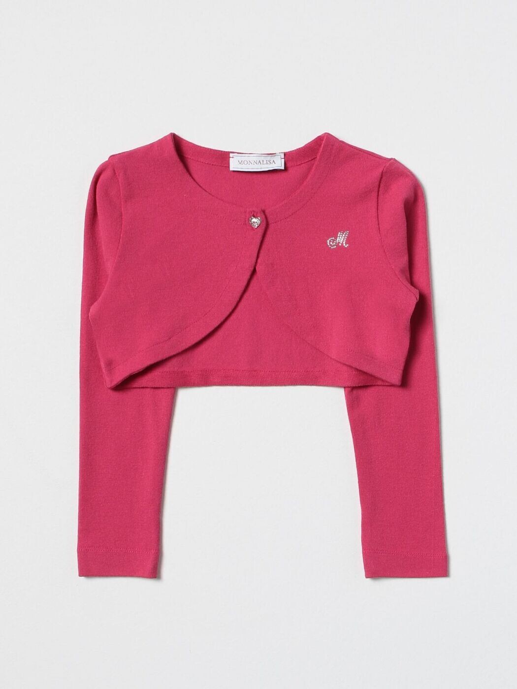 モナリザ MONNALISA クルーネックジャンパー ニットウェア ガールズ パープル Crew neck jumpers 17ACAD1204 Fuchsia 関税 送料無料 2025AW gi|BRANDSHOP「il Tesoro」