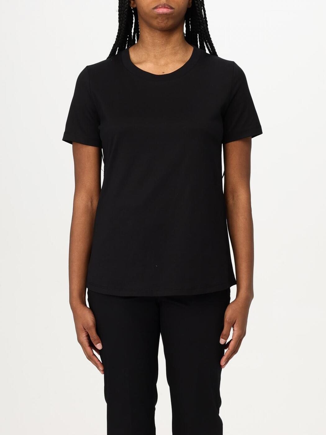エスマックスマーラ S MAX MARA ポロシャツ Tシャツ レディース ブラック T-shirts and polo shirts 2519971043600 Black 関税 送料無料 2025AW gi｜BRANDSHOP「il Tesoro」 20,850円