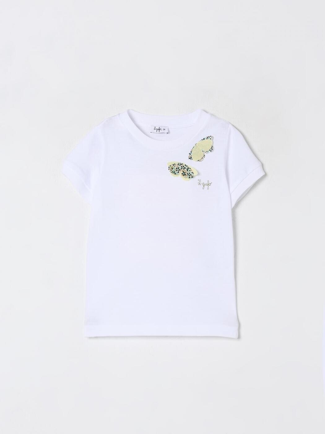 イルグッフォ IL GUFO ロングスリーブTシャツ Tシャツ ガールズ Long sleeve t-shirts P25TS471MF001 White 1 関税 送料無料 2025SS gi｜BRANDSHOP「il Tesoro」