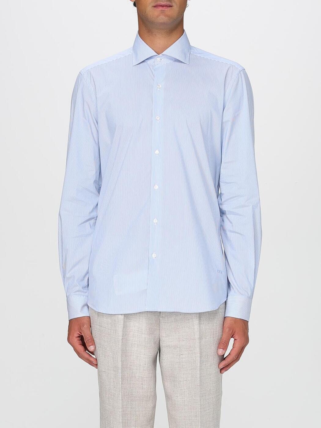 フェイ FAY シャツ メンズ Shirts NCMA150259SXAF 関税 送料無料 2025AW gi
