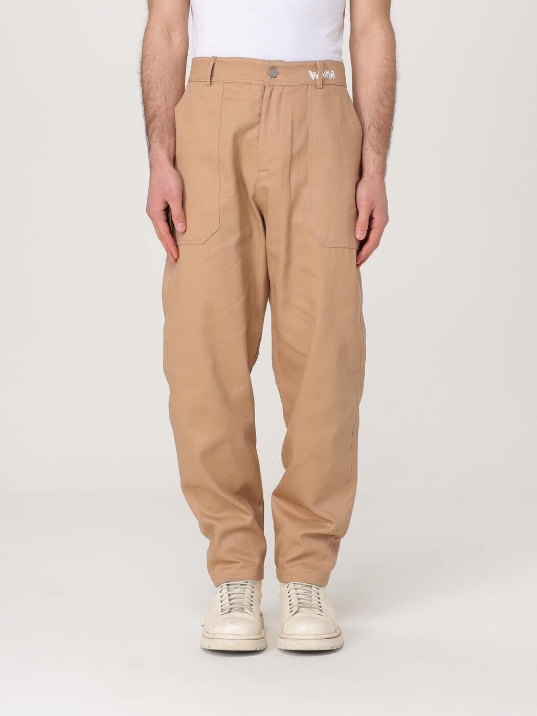 DISCLAIMER ズボン ズボン下 メンズ 赤銅色 Trousers DS54811 関税 貨物輸送無料 2025AW gi