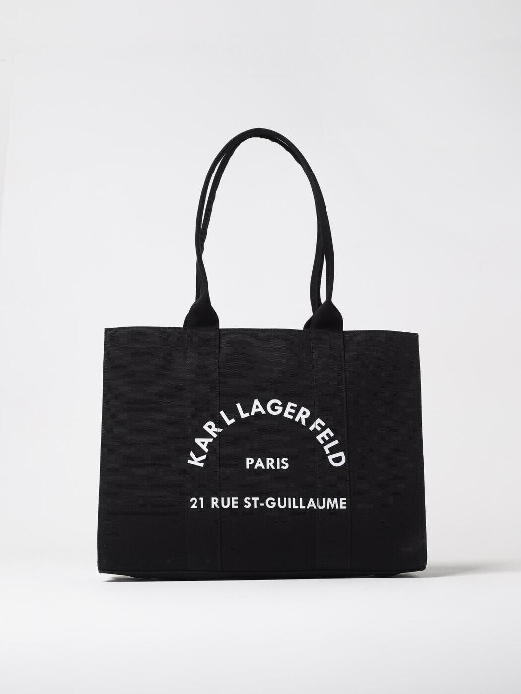 カール ラガーフェルド KARL LAGERFELD トートバッグ レディース ブラック Tote bags 245W3855 Black 関税 送料無料 2025AW gi|BRANDSHOP「il Tesoro」