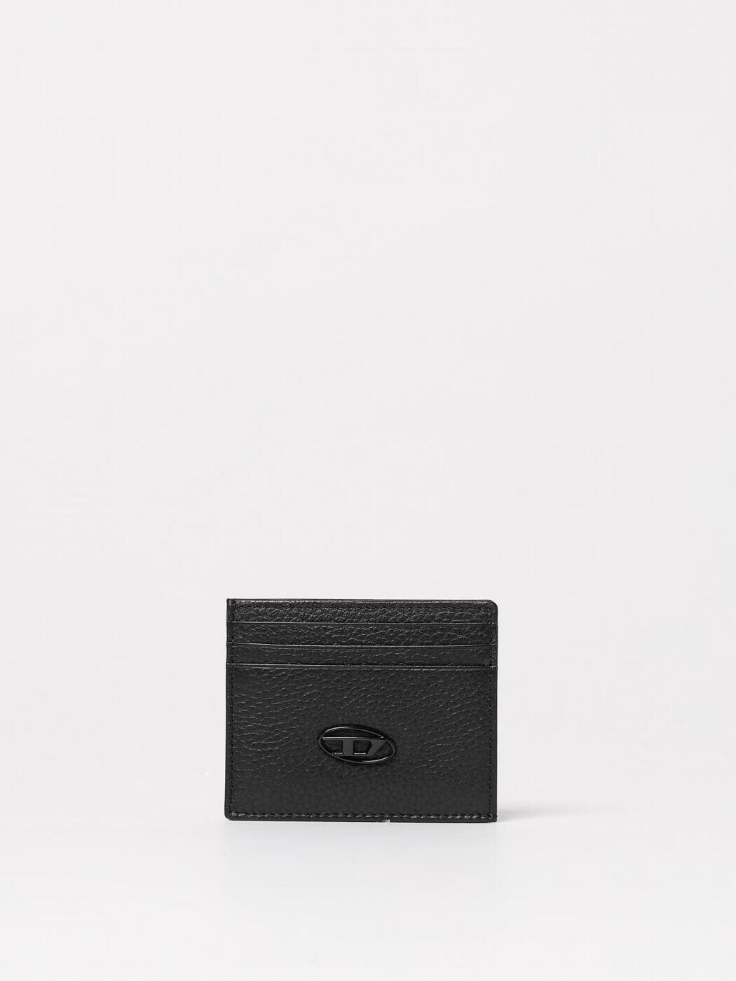 ディーゼル DIESEL 歌留多保持者 紙入れ メンズ 黒いこと Wallets and Card Holders X09018P0685 関税 貨物輸送無料 2025SS gi