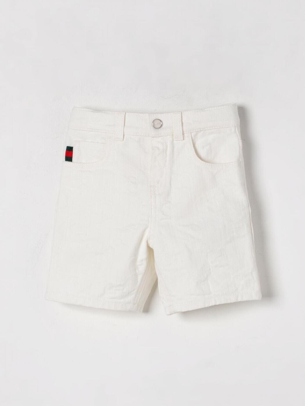 グッチ GUCCI ズボン下 遊撃手ズボン下 ベビーユニセックス 白いこと Shorts 808310XDC56 関税 貨物輸送無料 2025AW gi