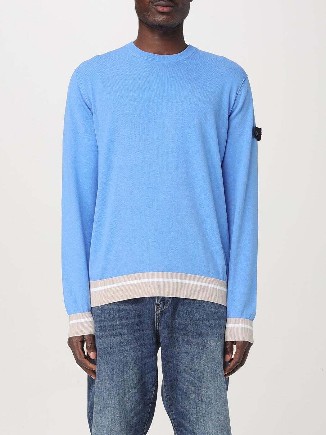 ピューテリー PEUTEREY プルオーバー 編み物御召しもの メンズ Knitwear PEU545299012133 Sky Blue 関税 貨物輸送無料 2025SS gi
