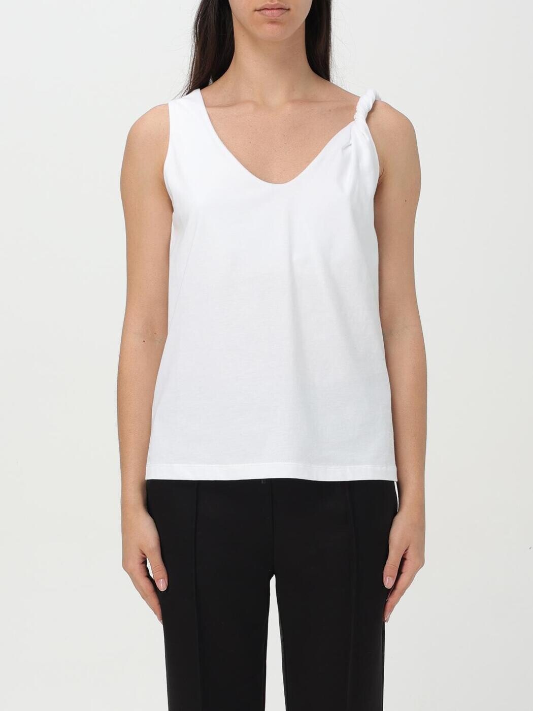フェデリカ・トシ FEDERICA TOSI Tシャツ トップス レディース ホワイト T-shirts and tops 42653418 関税 送料無料 2025AW gi